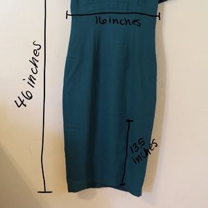 Maggy London Dark Green Dress